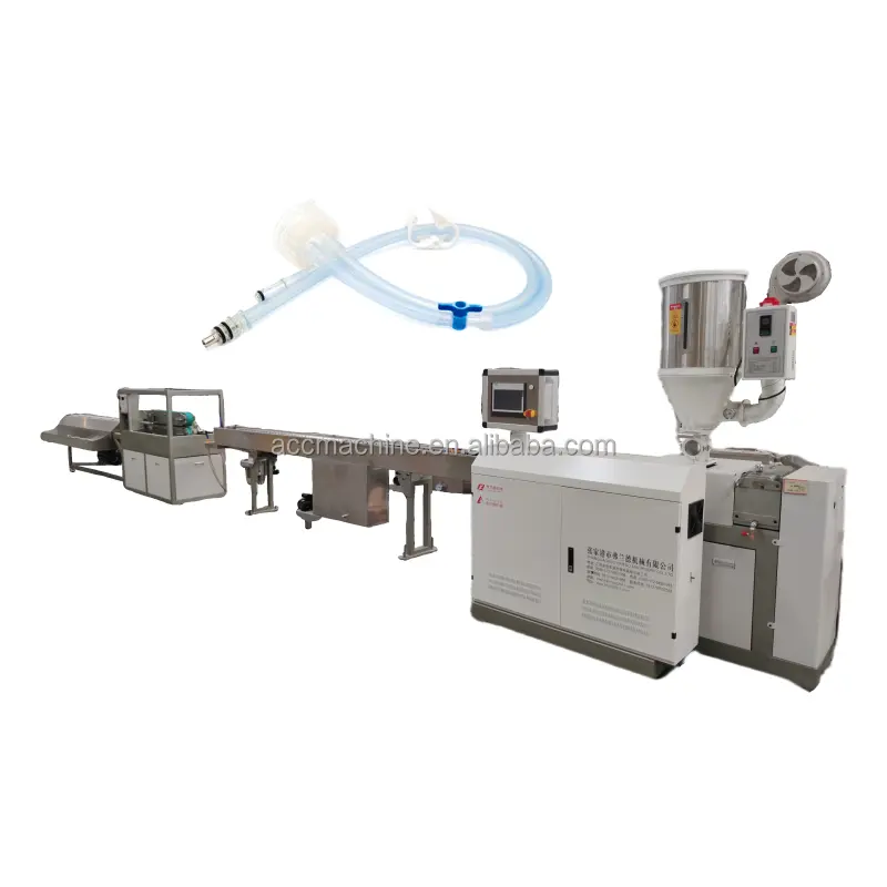 Soft Oxygen Supply Tubing Making Maschine Medizinischer Intubation extruder für den Krankenhaus gebrauch