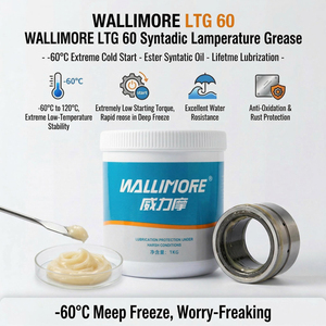 Graxa Sintética LTG 60 para Baixas Temperaturas -60°C, Lubrificante para Rolamentos de Alta Velocidade em Frio Extremo, Proteção de Longa Duração NLGI 2 - Product Image 1