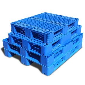 พาเลทพลาสติกลายตาราง ความสูง 125 มม. รับน้ำหนักได้ 2.0 ตัน สำหรับจัดเก็บและขนส่ง - Product Image 1