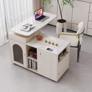 <span class=keywords><strong>Table</strong></span> basse moderne et élégante en bois, pliable, <span class=keywords><strong>extensible</strong></span>, à panneaux rotatifs, <span class=keywords><strong>table</strong></span> d'appoint mobile pour salon - Product Image 1