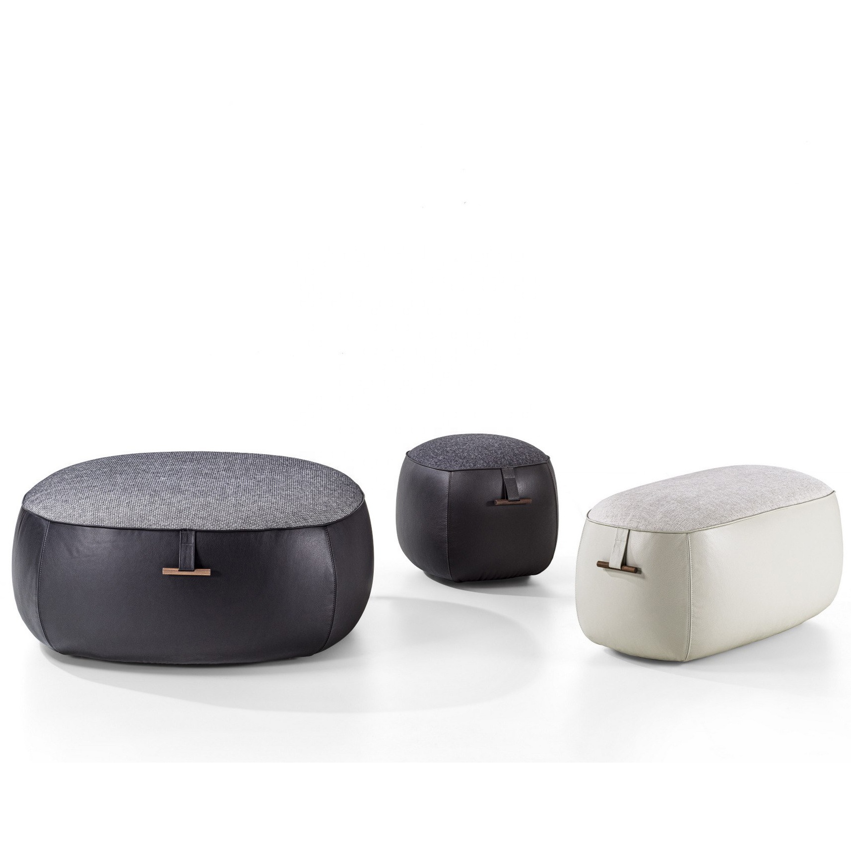 leather ottoman large with wheels