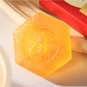 Manuka Honey Whitening Moisturizing Hand Soap with Shea Butter for Sensitive &amp; <strong>Dry</strong> Skin Handmade <strong>Bar</strong> Soap - Product Image 5