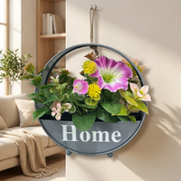 Plantes artificielles en gros : Pétunia, Pansy, Succulente grimpante, Panier de fleurs suspendu, Décoration murale, Plantes vertes pour salon intérieur