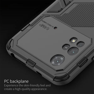 <span class=keywords><strong>Coque</strong></span> de téléphone M4 Pro 4G à la mode, Style Punk, béquille, antichoc, <span class=keywords><strong>Coque</strong></span> arrière, <span class=keywords><strong>Poco</strong></span> M4 Pro, armure - Product Image 5