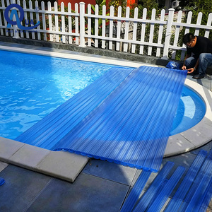 Couverture de piscine automatique Water Crown, résistante aux UV, imperméable, durable, sécurisée, pour piscines creusées et gonflables - Product Image 5