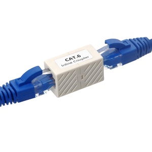 Nữ để nữ <span class=keywords><strong>RJ45</strong></span> 8P8C <span class=keywords><strong>Keystone</strong></span> <span class=keywords><strong>Jack</strong></span> <span class=keywords><strong>Cat6</strong></span> <span class=keywords><strong>UTP</strong></span> Inline <span class=keywords><strong>Coupler</strong></span> Viễn Thông bộ phận - Product Image 1