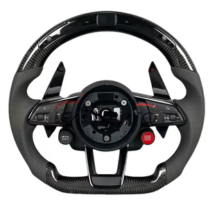 Modifikasi & Upgrade Setir LED Serat Karbon & Kulit Asli untuk <span class=keywords><strong>Audi</strong></span> A1 A3 A4L A5 A6L A7 Q2 Q3 <span class=keywords><strong>Q5</strong></span> Q7 - Product Image 1