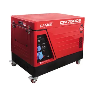 Xách tay im lặng điện máy phát điện diesel đặt giá 5.5KW 5.5kva 5.5 Kw KVA 5500 Wát 5500 Watt 3 giai đoạn điện máy phát điện