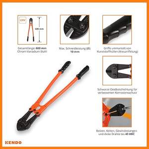 Kendo เครื่องตัดไฟฟ้า300มม. เครื่องมือตัดสลักที่มีประสิทธิภาพ - Product Image 5