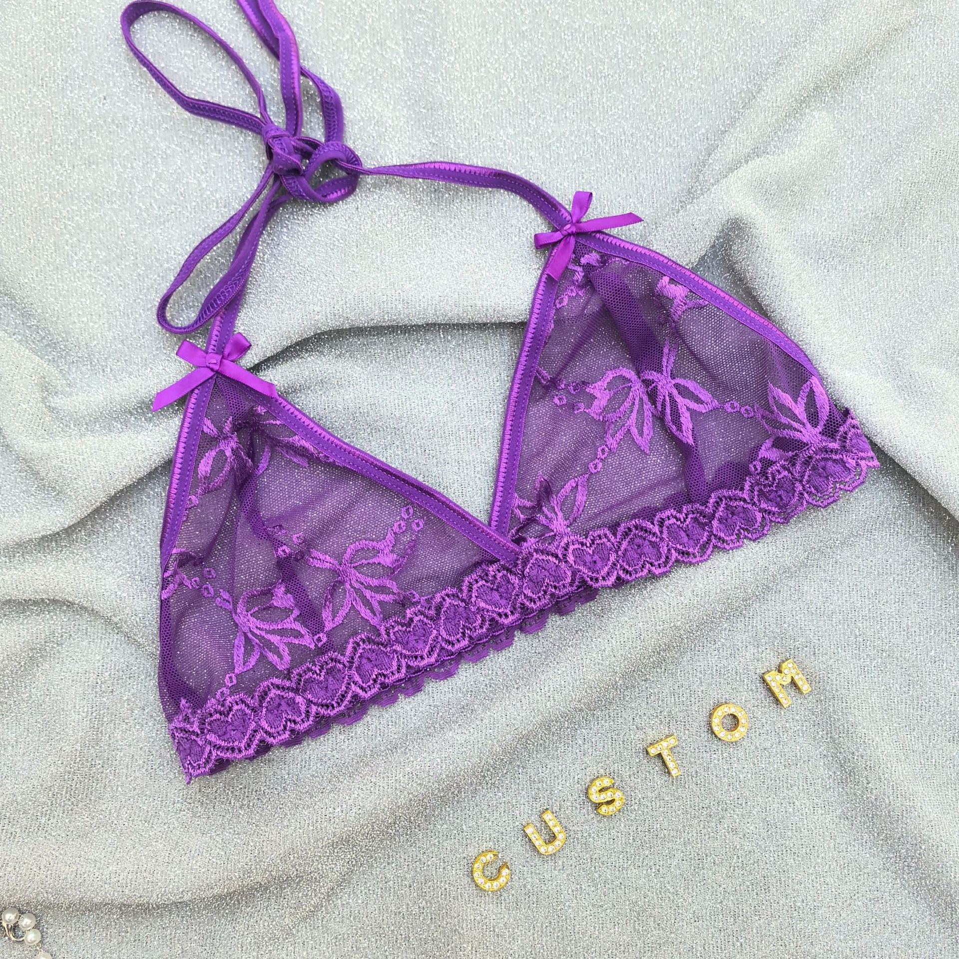 Soutien-gorge violet