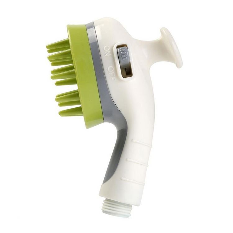 Pulvérisateur Avec Silicone Multifonction Artefact Bain Chien Équipement de Jet De Douche De Bain Pour Animaux De Compagnie Brosse Outil De Toilettage