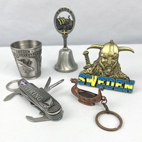 2023 cadeaux souvenirs personnalisés de haute qualité souvenir Viking nordique personnalisé ouvre-porte-clé et réfrigérateur en alliage de zinc