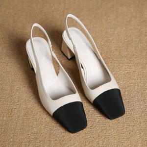 Sandalias de Tacón Alto con Tira en el Tobillo y Diseño Multicolor, Elegantes Zapatos de Vestir con Punta Redonda para Fiesta - Product Image 1