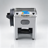 Nouvelle machine à déchiqueter la viande automatique de comptoir en acier inoxydable, prix de gros PS / Trancheuse de type tiroir à épaisseur réglable 300 kg/h