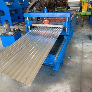 Baumaterial glasierte Fliesen walzen form maschine Metalldach ziegel herstellungs maschine - Product Image 5