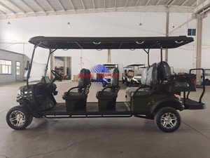 Carrito de golf con certificación CE, personalizado, de lujo, de cuatro ruedas, 4 plazas, eléctrico de 60V, carritos de golf de 4 asientos en venta - Product Image 2