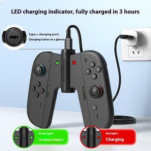 Véritable poignée de charge Switch2 Accessoire de poignée gauche et droite NS2 Charger Bridge avec communication filaire Great Value - Product Image 2