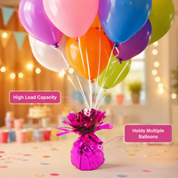 Ballons de décoration de fête d'anniversaire et de la Saint-Valentin en gros, accessoires pour ballons, poids pour ballons en latex avec hélium