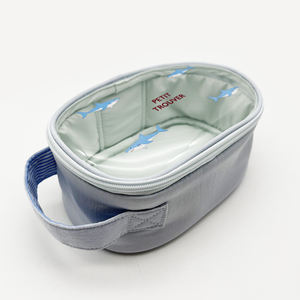 Sac à déjeuner Oxford léger et étanche en PVC haut de gamme, sac à cosmétiques imperméable de 10 pouces, impression pleine page pour un usage quotidien - Product Image 6