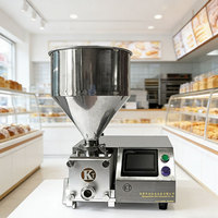 Máquina de Llenado Neumática para Dosificación de Crema, Pasta, Salsa y Líquidos en Aplicaciones de Procesamiento de Alimentos de Panadería