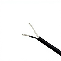 Câble électrique plat blindé 18AWG à 2 conducteurs, résistant à l'huile, flexible, en PE torsadé, 250V, conçu pour les ordinateurs de véhicules électriques