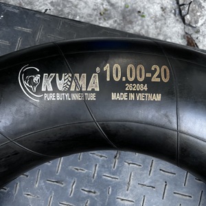 Cámara de Aire de Butilo de Alto Rendimiento KUMA, 10.00-20, Negra, de Caucho Natural, Modelo 2026, 12 Meses de Garantía - Product Image 2