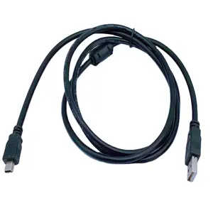 Menyesuaikan 50Cm 1M 1.8M 3 M 5M USB 2.0 Memimpin Plug Ke Data V3 Mini USB Kabel Power Lead untuk Charger Kamera Digital