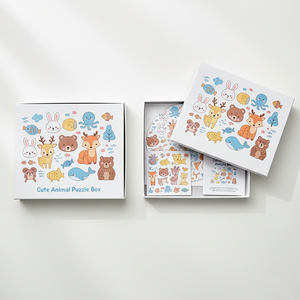 <span class=keywords><strong>Puzzle</strong></span> Educativo per Bambini Personalizzato con Cartoni Animati, Certificato, Finitura Lucida, <span class=keywords><strong>2</strong></span>-4 Anni, 550-1000 <span class=keywords><strong>Pezzi</strong></span>, Cartone Grigio - Product Image 2