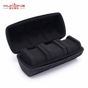 Estuche de Viaje de Lujo para Relojes EVA Premium con Recordatorio de Hora de Comida y Múltiples Compartimentos para Tres Tarjetas, Negro - Product Image 2