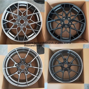 Leichtmetallfelgen 16-19 Zoll Matt Schwarz Aftermarket-Felgen Passend für VW Toyota Honda Hyundai BMW Audi Auto-Modifikation - Product Image 5