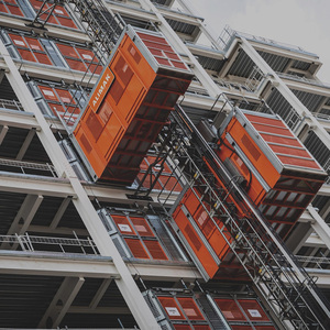 <span class=keywords><strong>Montacarichi</strong></span> Elettrico a Doppia Gabbia per Cantieri Edili, Elevatore per Merci e Passeggeri - Product Image 2
