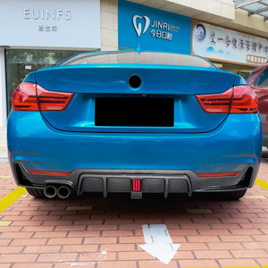 Alerón trasero Amp-Z con textura de fibra de carbono y acabado mate para BMW Serie 4 F32 F33 F36 M Sport 2014-2020 estilo MP - Product Image 2