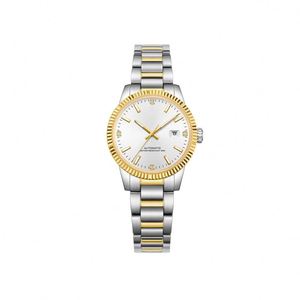 Reloj Automático de Oro al por Mayor, Relojes Mecánicos para Pareja, Regalo de Lujo, con Fecha, Cristal de Zafiro, Resistente al Agua - Product Image 6