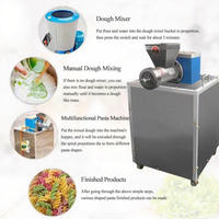 Machine automatique de fabrication de nouilles et de pâtes tubulaires, extrudeuse de macaroni, pétrin à pâte