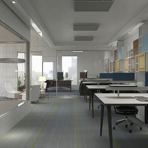 Alfombra de Lujo para Oficina u Hotel, 50x50, Diseño de Rompecabezas, Ecológica, Antideslizante, con Base de PVC, Moderna, para Uso Comercial y Doméstico - Product Image 4