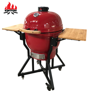 Prix Concurrentiel En Acier de Fer Support Oeuf Style <span class=keywords><strong>BARBECUE</strong></span> 24 pouces En Céramique Dôme Grill - Product Image 1