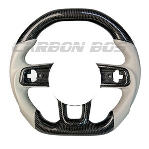 Volante de Fibra de Carbono para <span class=keywords><strong>JEEP</strong></span> Wrangler JL Gladiator 2018 2019 2020 2021 2022 <span class=keywords><strong>2023</strong></span>, Volante Automotriz - Product Image 1