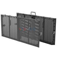 Écrans LED transparents étanches pour extérieur 500x1000mm, location, IP65, luminosité 4500, design fin, garantie 3 ans