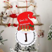Calendrier de l'Avent en tissu non tissé à suspendre, décoration artisanale pour la maison, cadeau promotionnel, calendrier de l'Avent de Noël avec bonhomme de neige
