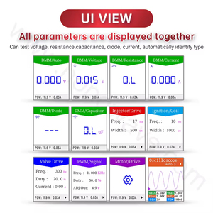 QDB-5A รุ่นอัปเกรดจาก QDB-3A QDB-4A เครื่องมืออัตโนมัติ ออสซิลโลสโคป เครื่องกำเนิด PWM มัลติมิเตอร์ เครื่องทดสอบโซลินอยด์มอเตอร์ - Product Image 5
