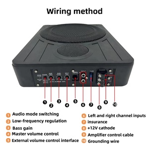Meilleur modèle <span class=keywords><strong>de</strong></span> subwoofer <span class=keywords><strong>de</strong></span> <span class=keywords><strong>voiture</strong></span> sous le siège <span class=keywords><strong>de</strong></span> 10 pouces subwoofer supper bass auto subwoofer <span class=keywords><strong>plat</strong></span> actif <span class=keywords><strong>de</strong></span> grande puissance pour les voitures - Product Image 4