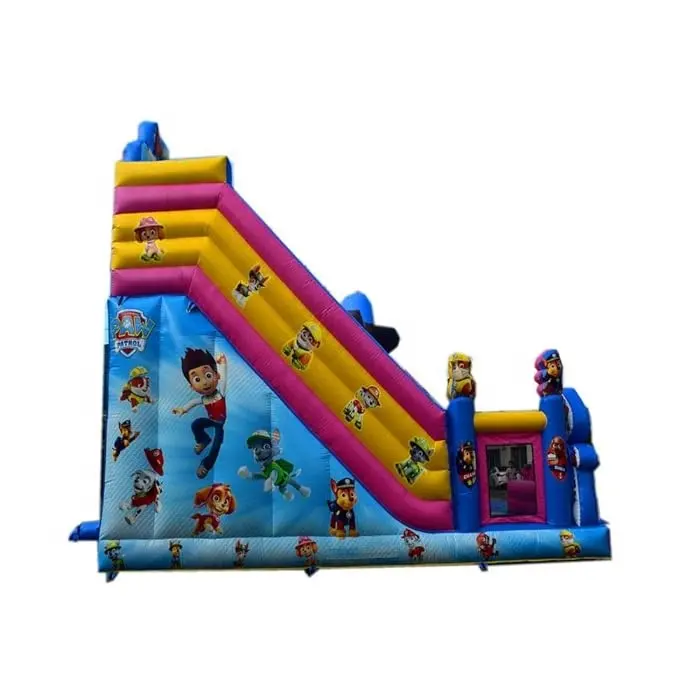 Коммерческая детская площадка для прыжков на батуте, мультяшный надувной замок для продажи, детские надувные игры