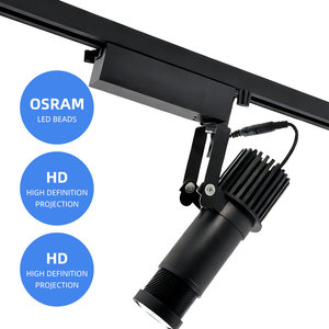 <span class=keywords><strong>Proiettore</strong></span> Gobo con Logo Personalizzato Gratuito per Pubblicità Commerciale Interna, Illuminazione su Pareti e Pavimenti, Alta Definizione e Luminosità - Product Image 4