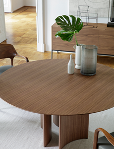 Table à manger rectangulaire avec 6 chaises, style moderne, plateau en <span class=keywords><strong>bois</strong></span> massif pour ensembles de salle à manger - Product Image 3