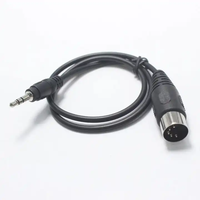 Câble MIDI mâle vers Bus Câble audio MIDI DIN 5 broches Câble d'extension MIDI 3 mètres