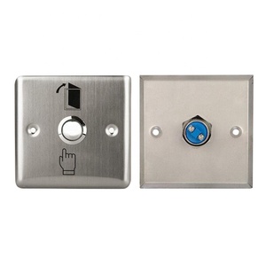 High Quality Aluminium Magnetic Door <strong>Exit</strong> <strong>Button</strong> Switch Emergency Push <strong>Button</strong> <strong>with</strong> 3A Max. Current Good <strong>Metal</strong> Switch - Product Image 3
