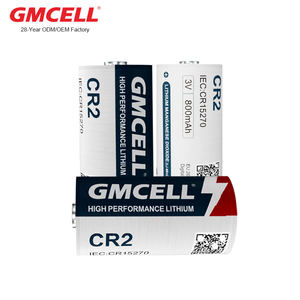 แบตเตอรี่ GMCELL CR2, แบตเตอรี่สำหรับกล้องถ่ายรูป 3V, ใช้แทนแบตเตอรี่ DLCR2 และ cr15h270 สำหรับกล้อง instax mini25/26/50S/55/70/SQ1/SQ6/SQ40 - Product Image 1