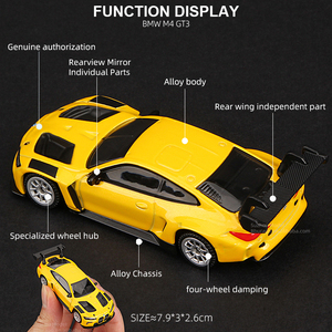 Mô hình xe hơi CCA 1/64 GTR Camaro Mustang Aventador Land Cruiser Prado Ford, mô hình xe hợp kim đúc, đồ chơi xe bỏ túi CCA - Product Image 2