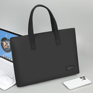 New Shoulder Strap for Brands Genuine Leather Business Crossbody Large <b>Computer</b> Conference Laptop Briefcase <b>Bag</b>. - Product Image 4