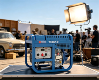 Générateur diesel portable monophasé 3 kW, puissance nominale 2,8 kW, pour le camping et la maison